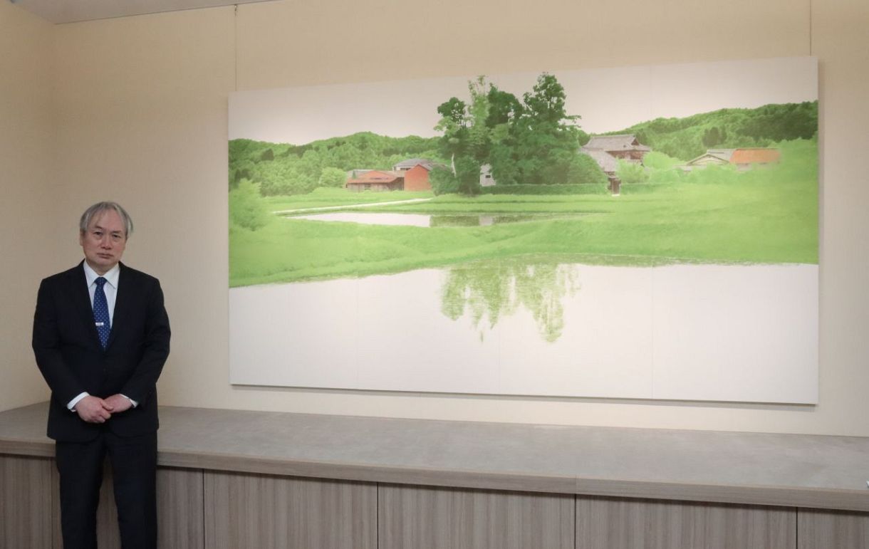 心にすっと入る絵が理想」 日本画家小田野尚之さん 岡山で個展：山陽