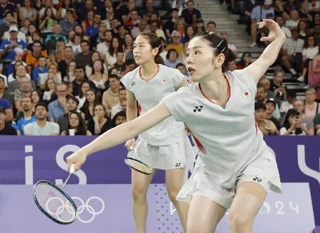 志田千陽、松山奈未組が8強入り バドミントン・29日：山陽