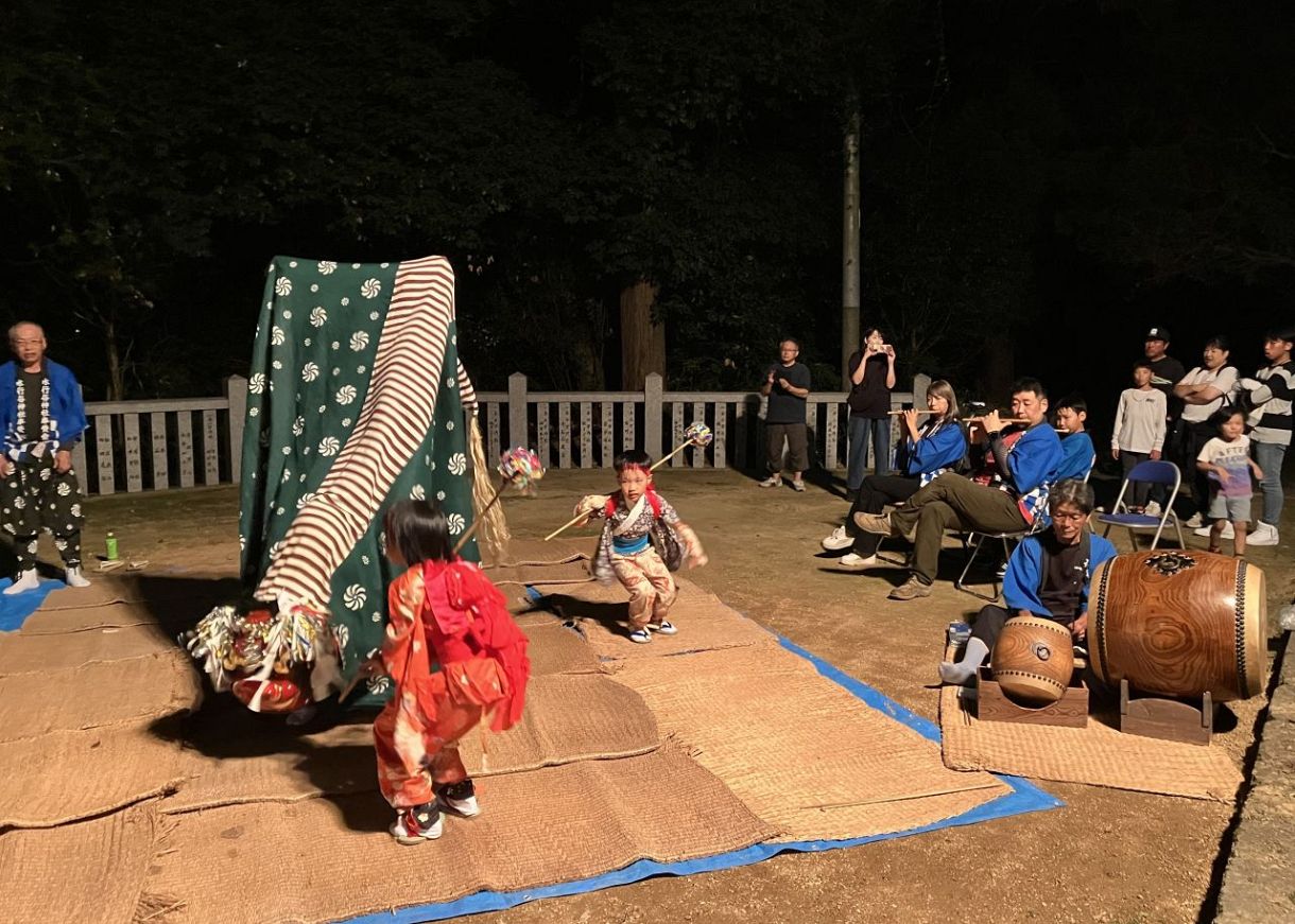 和気の神社で獅子舞奉納 備前の保存会が継承に協力：山陽新聞デジタル