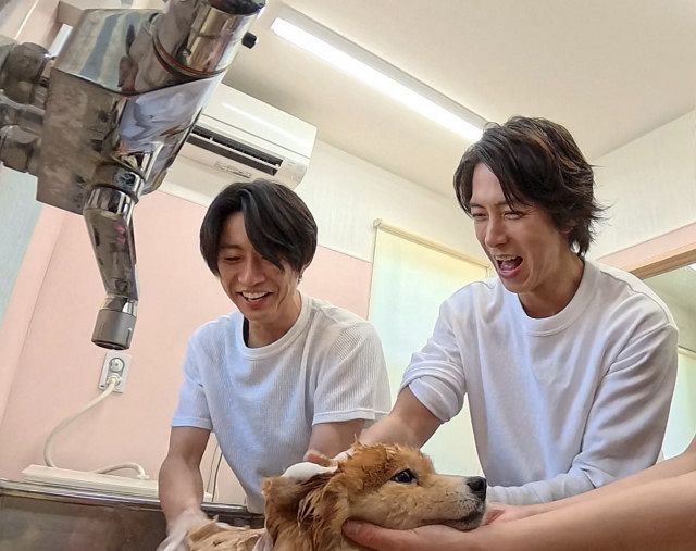 山下智久、“相葉トリミング”初登場 相葉雅紀と“ほっこり”デビュー前の