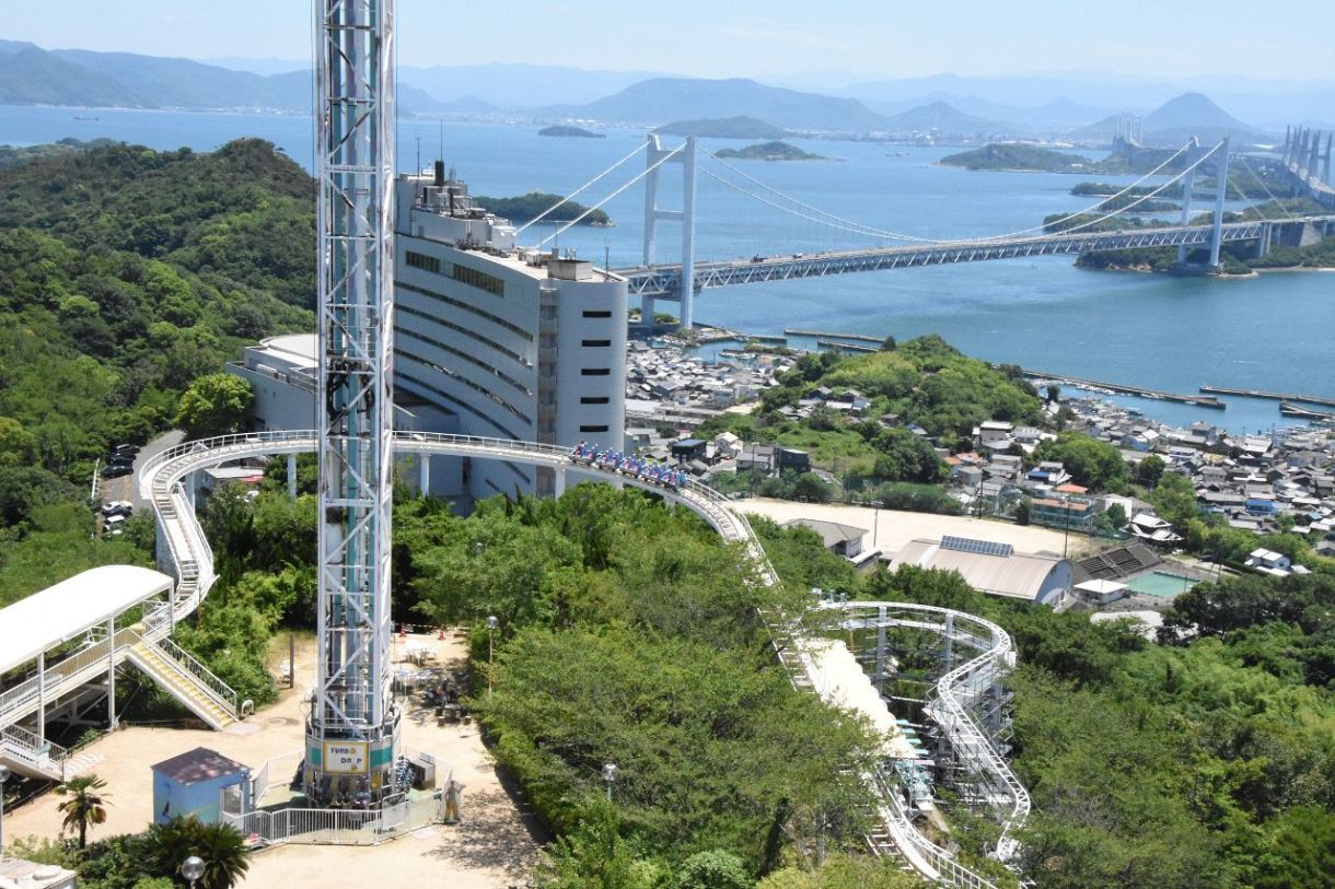 20歳対象にバンジージャンプ 12日 鷲羽山ハイランド無料体験：山陽