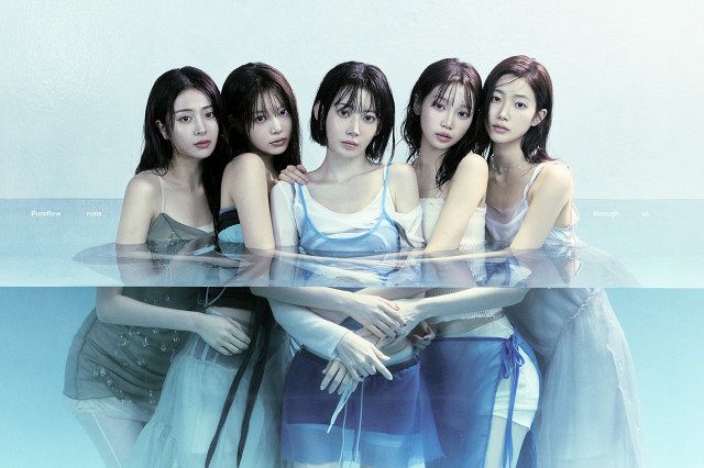 LE SSERAFIM、神秘的なビジュアル公開 水中撮影に挑戦：山陽新聞