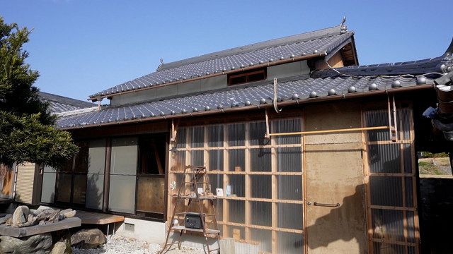 燻し竹 古民家 築200年？ お値段交渉求む。 築100年古民家をリノベ、土地＆家購入含め総予算1200万円→コスパ