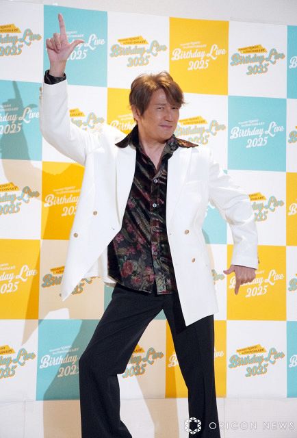 近藤真彦、61歳の誕生日ライブ開催「幸せ」「お客さんの前で歌っている