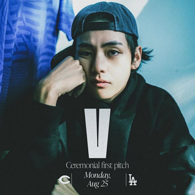 BTS・V、初の始球式が決定「ARMY、you ready？」 8・25ドジャー