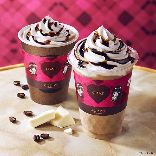 【新品】CLAMPコラボ GODIVAゴディバ タンブラー スリーブ4点 ゴディバ×CLAMP』オシャレな4商品発表 木之本桜、小狼、獅堂光