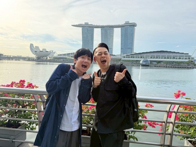 設楽統×風間俊介、シンガポール旅参戦も4時間半で帰国 前田敦子も驚き