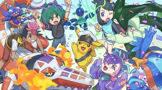 ポケモン』30周年イラスト＆PV！アニポケは黒いレックウザと決着へ 第