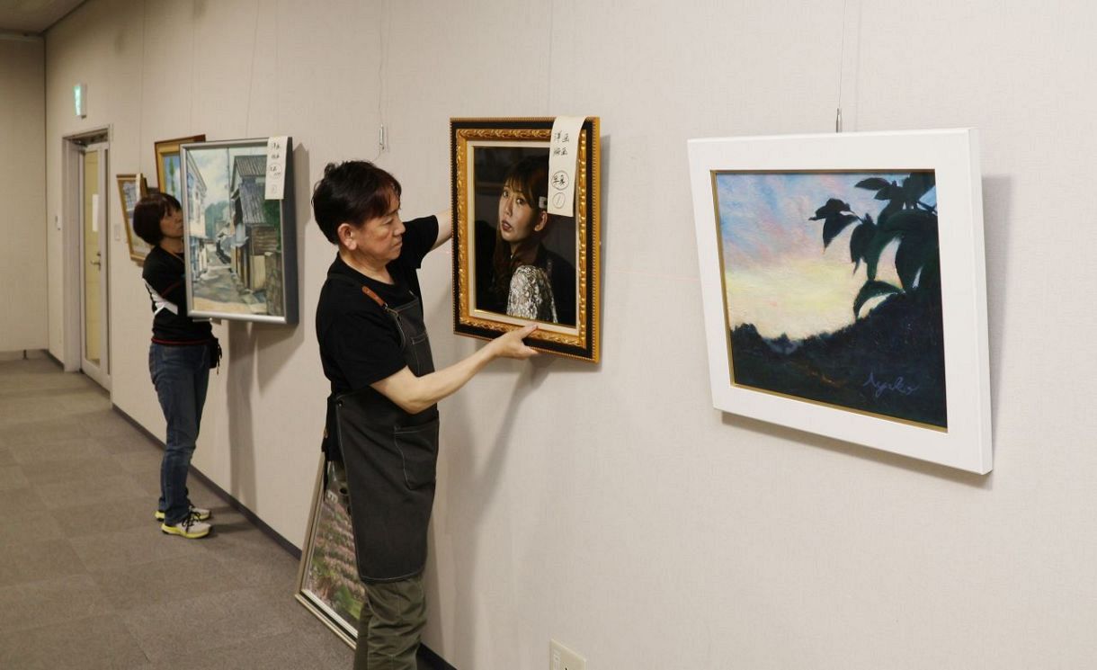 県北美術展アルネで１８日開幕　絵画や工芸５部門に１６６点