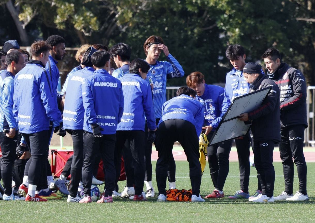 宮崎キャンプ第13日】セットプレーに注力 攻守両面を入念確認