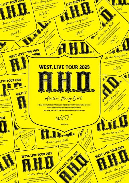 WEST.、映像3部門同時1位 「ミュージックDVD・BD」歴代1位記録を自己