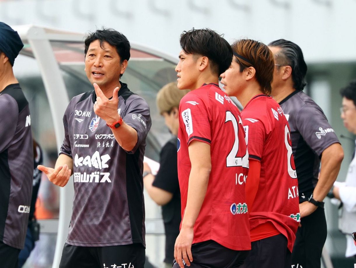 ファジアーノ木山監督がオールスター戦に選出 Ｊ１西のコーチとしてピッチに