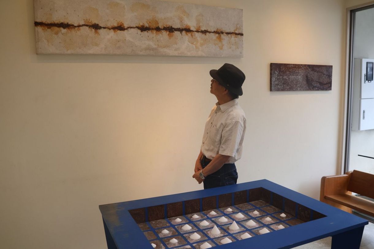 さびの変化、表情を楽しむ 玉野で造形作家役重さん個展：山陽新聞 