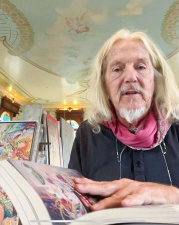 岡山の油彩画「私の絵だ」と証言 ドイツ贋作家、他に複数枚制作：山陽