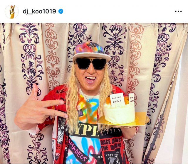 DJ KOO、娘＆妻から“最KOO”サプライズで大興奮「よくお似合いです