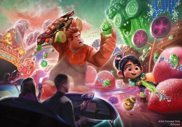 東京ディズニーランド、『シュガー・ラッシュ』の新アトラクションが