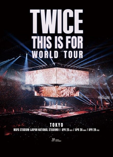 TWICE、国立競技場で3DAYS公演開催決定 360度ステージ採用で1日8万人の