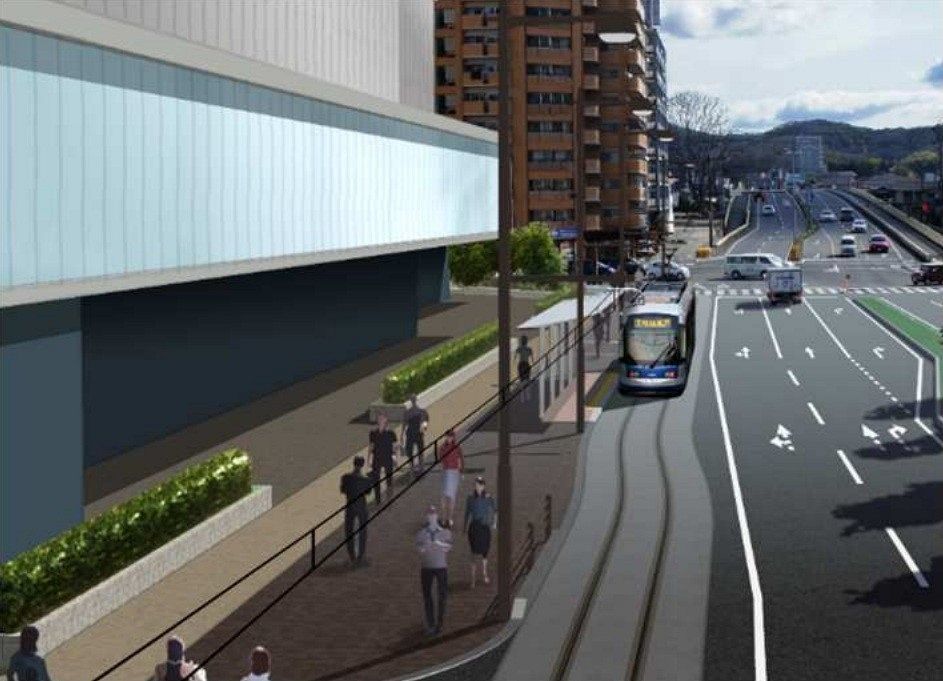 路面電車環状化へ岡山市、事業者と合意　全額公費負担で２９年度中の運行開始目指す