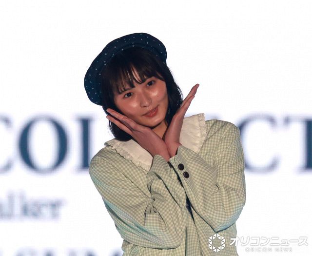 TGC】乃木坂46遠藤さくら、春の装いでかれんな笑顔 ランウェイで投げ
