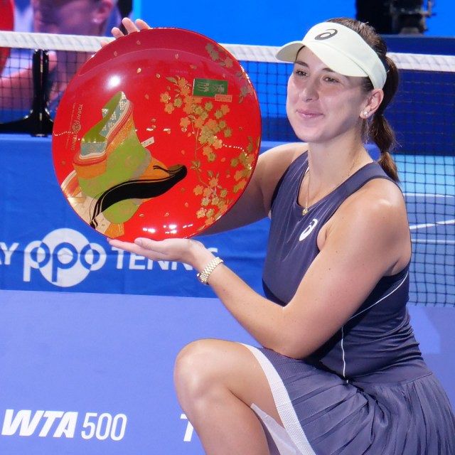 ベリンダ・ベンチッチが『東レPPO』初優勝「レジェンドたちに並べて