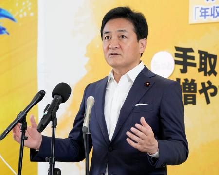 玉木氏、消費減税巡り対案提示へ 「2年後増税懸念」：山陽新聞