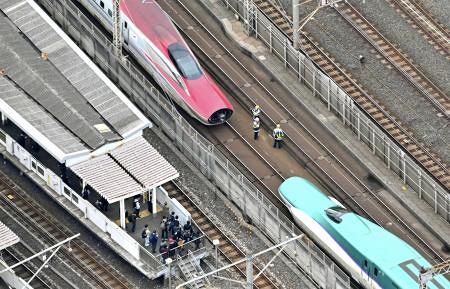 東北新幹線、14日から連結再開 こまち側の異常判明、機器を固定