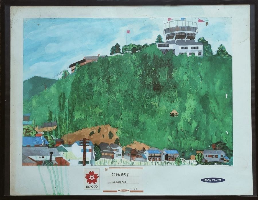 【あなたのまちの特報班】１９７０年万博当時の岡山？　風景画などフランス女性が所有「作者に返したい」