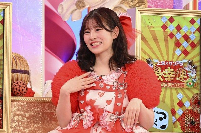 FRUITS ZIPPER月足天音、上沼恵美子と衣装“色被り” 緊張→「天音ちゃん