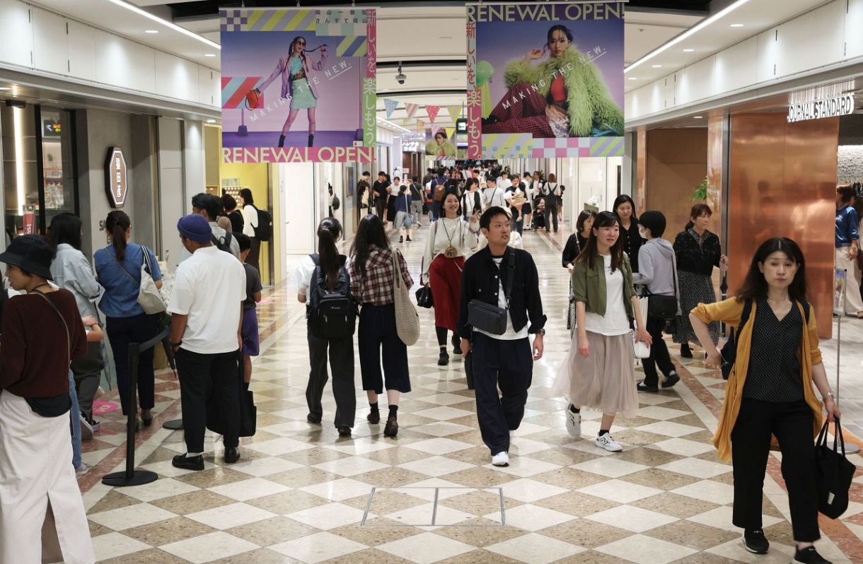 【フォトめぐり】「岡山一番街」「さんすて岡山」リニューアル第１弾　衣料品や雑貨、飲食拡充 連日にぎわう