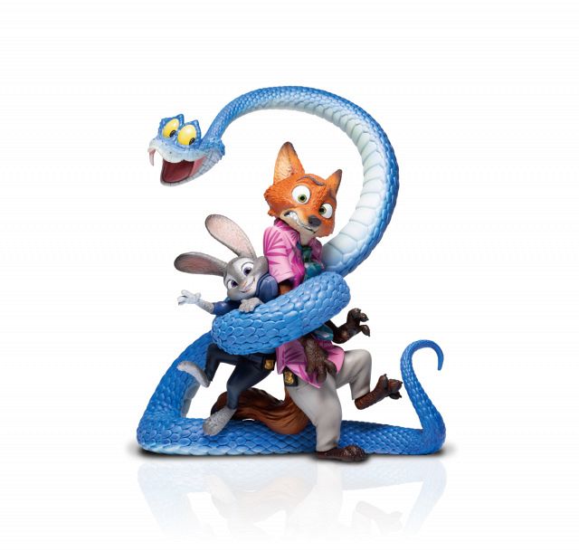 ズートピア2 ラストワン賞 ニック フィギュア ラバーマスコット おまけ付き ズートピア2』のHappyくじ登場 ニック＆ジュディの着用アイテムや