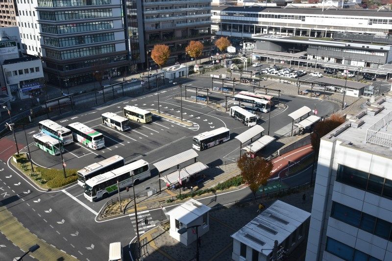 福山駅南口の現在の様子