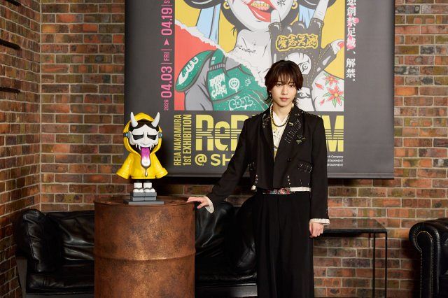 KEY TO LIT中村嶺亜、20代ラストイヤーは個展開催から開始「華やかな1