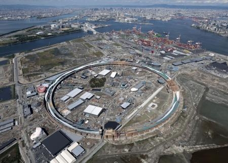 大阪万博リング、21日つながる 会場シンボル、年内完成へ