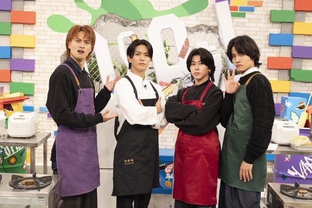 末澤誠也、“一番の親友”AI駆使して正門良規と料理対決 小島健＆佐野晶