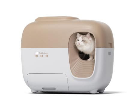 全自動の猫用トイレ SBC＆S：山陽新聞デジタル｜さんデジ