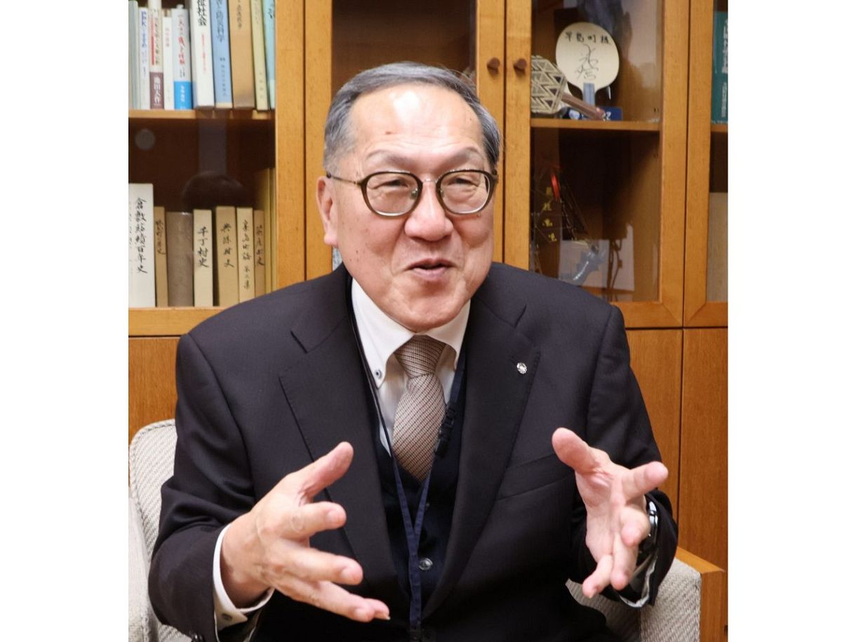 新春首長インタビュー・佐藤博文早島町長 新駅舎にホール整備：山陽