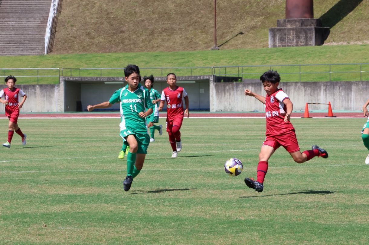Ｊフィールド岡山ジュニア優勝　ほっともっと杯少年サッカー