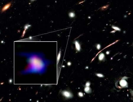 誕生直後の極小銀河を観測 宇宙初期、130億年前：山陽新聞デジタル