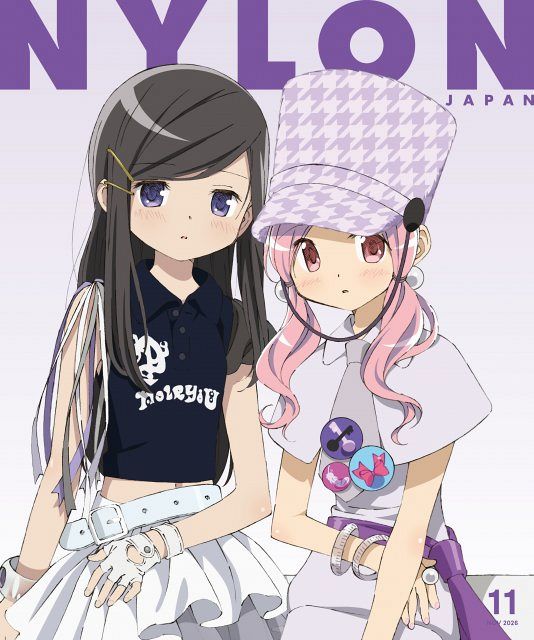 鹿目まどか＆暁美ほむら『NYLON JAPAN』表紙に登場 『まどマギ』愛語る