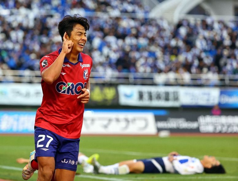 西村選手がユアスタでゴール決めたときのパネル 西村選手がユアスタでゴール決めたときのパネル サッカー