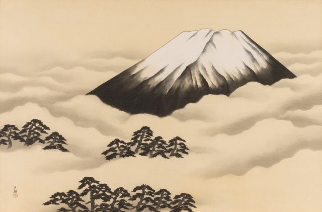 日本画の巨匠”横山大観の貴重な大作、公開オークションに登場：山陽