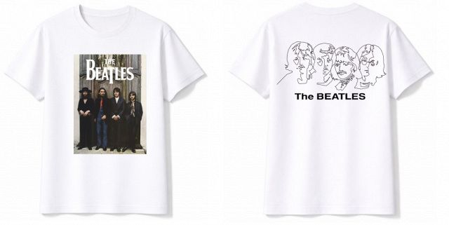 ザ・ビートルズ来日60周年記念Tシャツ発売へ ファッションとしても