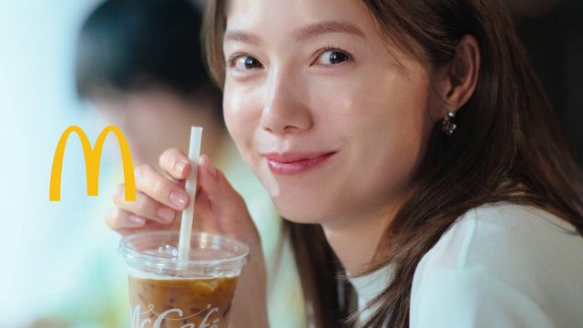 宮崎あおい、マクドナルド「アイスカフェラテ」初テレビCMに出演