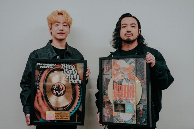 Creepy Nuts、アメリカレコード協会（RIAA）で2曲目のゴールド認定