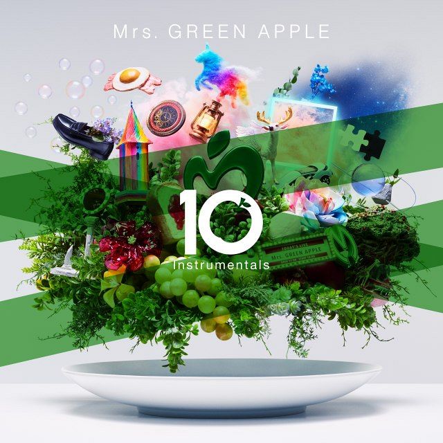 邦楽 Mrs. GREEN APPLE 10th Anniversary Mrs. Green Apple - 10 (Greatest Hits) - 2xLP Vinyl – Black Screen