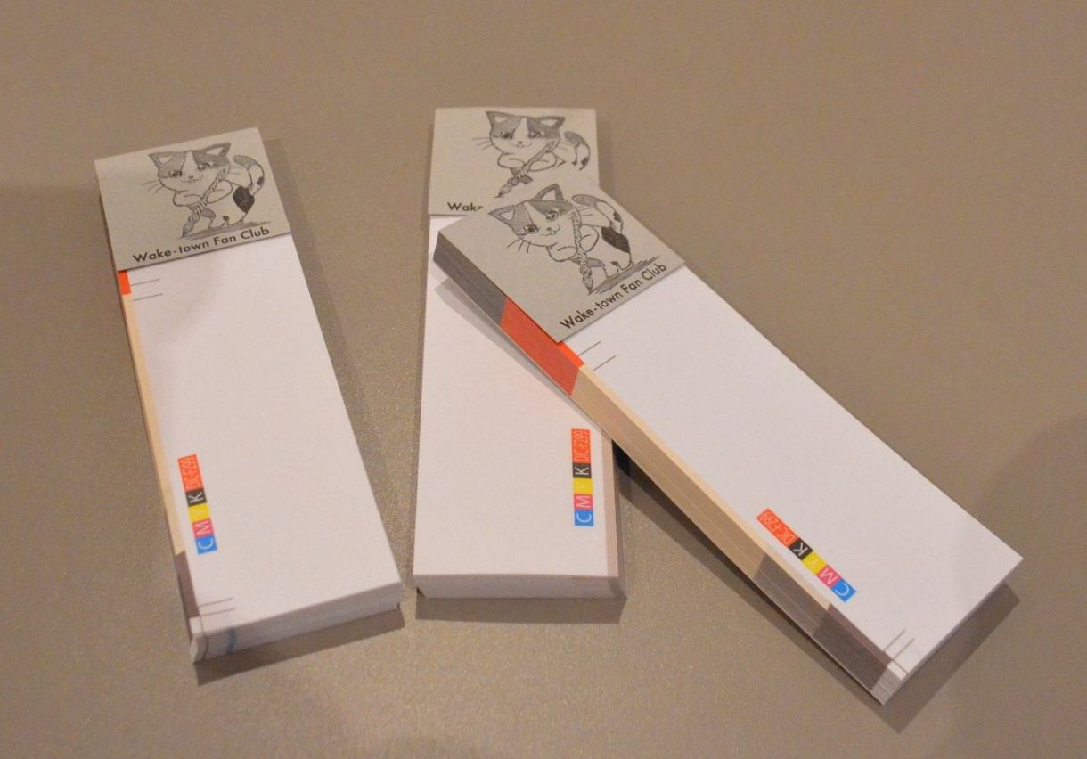 メモ帳作って和気PR 廃棄紙使用 町と山陽学園大学生 連携 ：山陽新聞