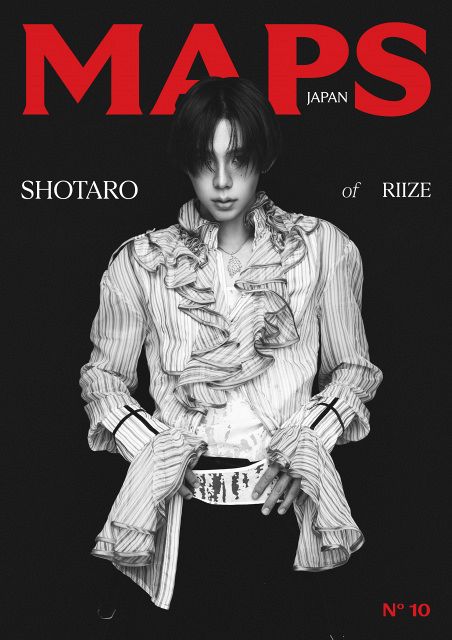 【ライズ太郎】 RIIZE・ショウタロウ、魅惑的なビジュアルを披露 10ページにわたる特集