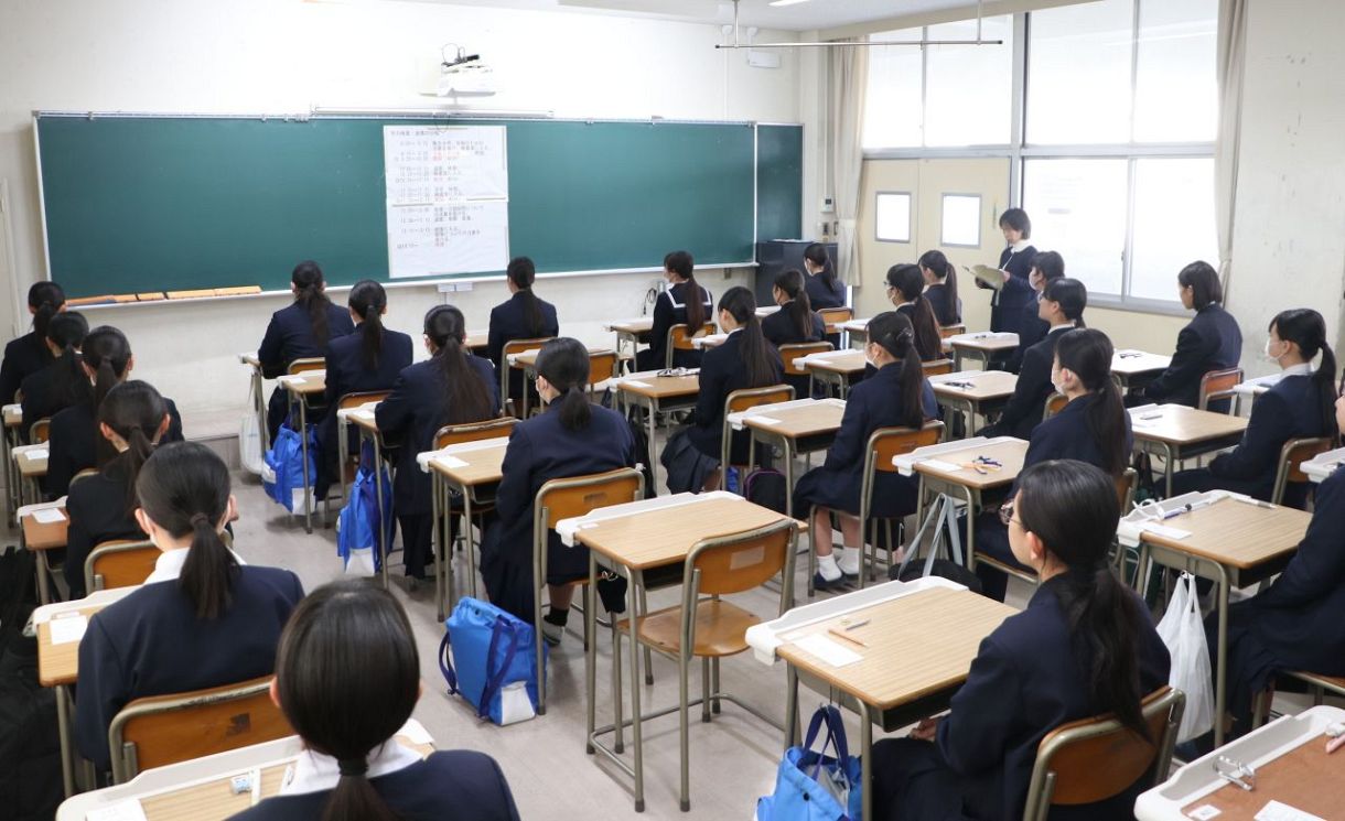 岡山県内公立高で特別入試始まる　６７００人出願、学力検査や面接