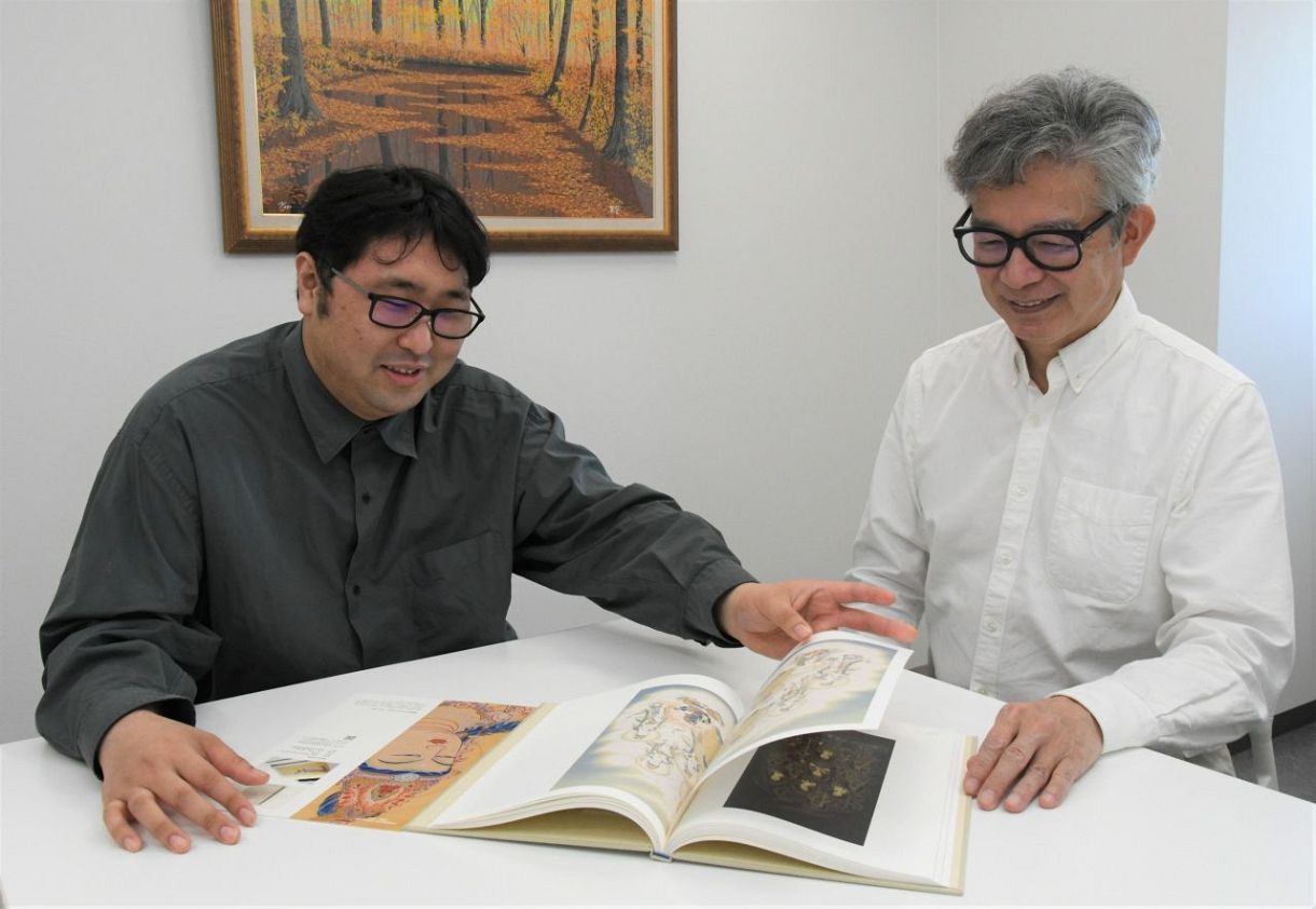 岡山ゆかりの仏画家・釈尾弘邦に光 備前の研究者が親族と協力し画集