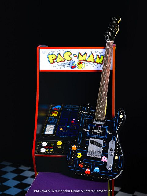 フェンダーと『パックマン』がコラボ 限定テレキャスターと国内限定